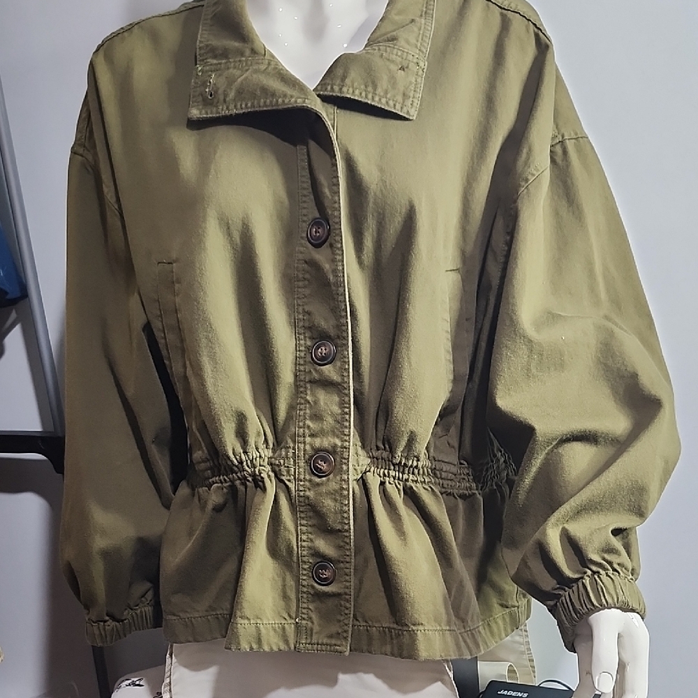 Madewell❣️Utility Jacket in Army Green